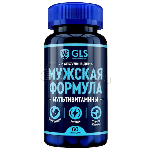 GLS Мужская формула мультивитамины  440 мг 60 капсул #1