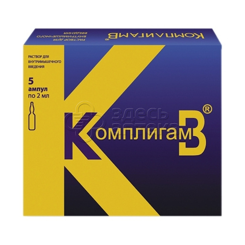 КомплигамВ р-р для в/м введ амп 2мл N5 #1