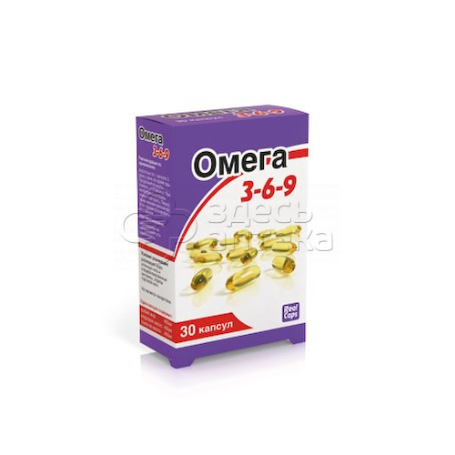 Омега-3-6-9 RealCaps 1600мг, 30 капсул #1