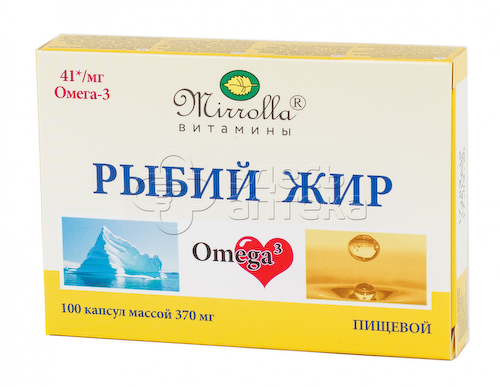 Рыбий жир Мирролла  капс N100 #1
