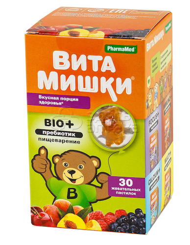 Витамишки Био+ жевательные 30 пастилок #1