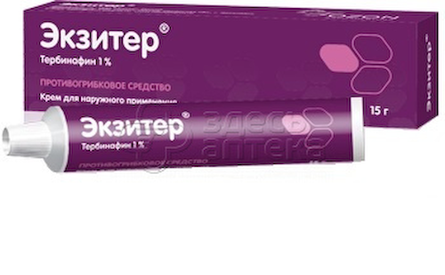 Экзитер крем 1% 15г #1