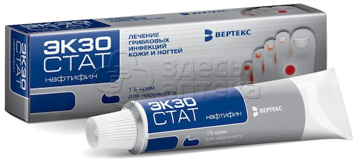 Экзостат 1% крем для наружного применения туба, 20г #1