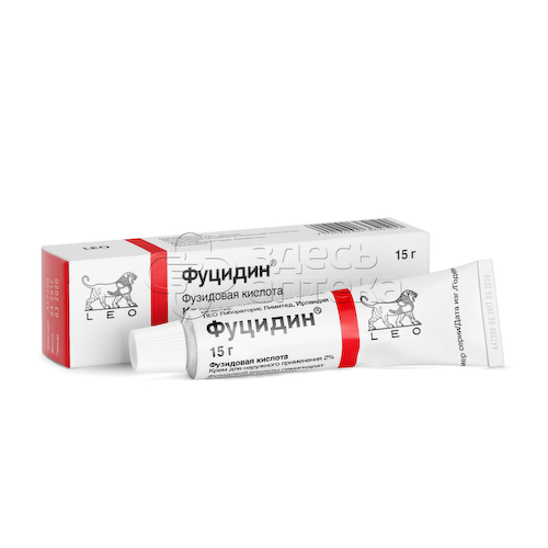 Фуцидин крем 2% 15г #1
