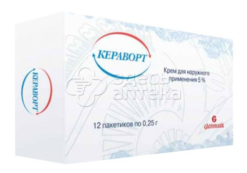 Кераворт крем 5% 0,25г N12 #1