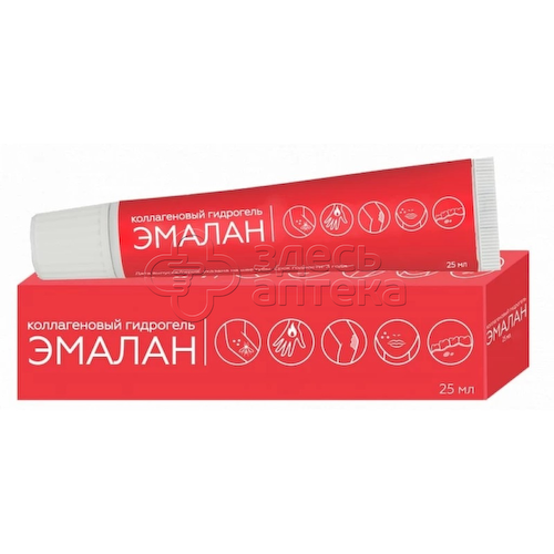 Коллагеновый гидрогель ЭМАЛАН, 25 мл #1