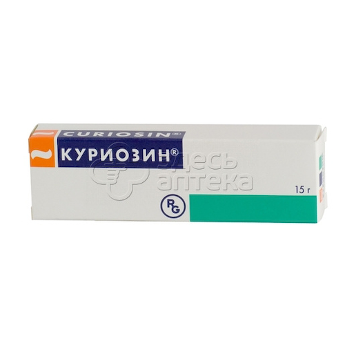 Куриозин гель д/наруж прим 0,103% 15г туба алюм. #1