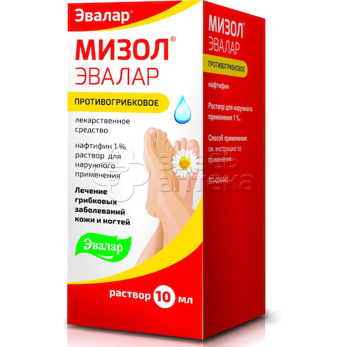 Мизол Эвалар раствор для наружного применения 1% флакон 20мл #1