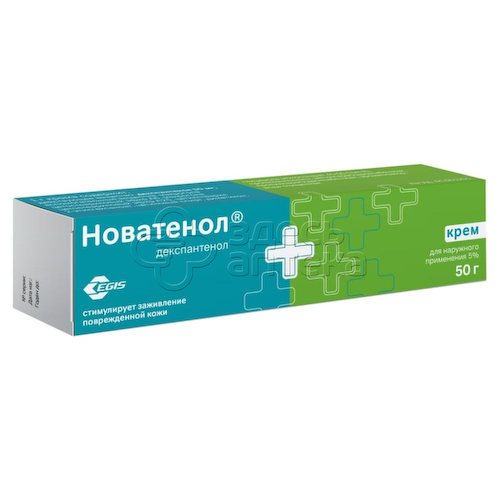 Новатенол крем д/наруж. прим. 5% 50г туба N1 #1