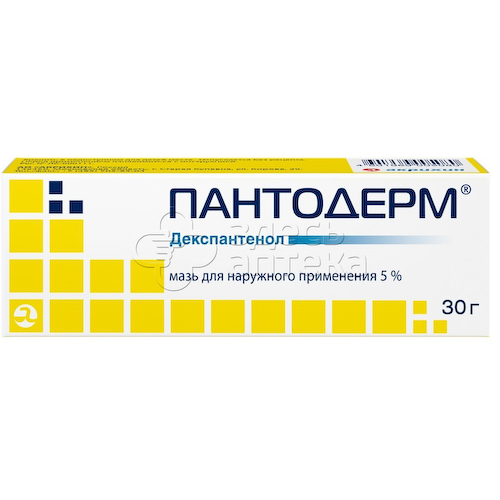 Пантодерм 5% мазь для наружного применения туба, 30г #1