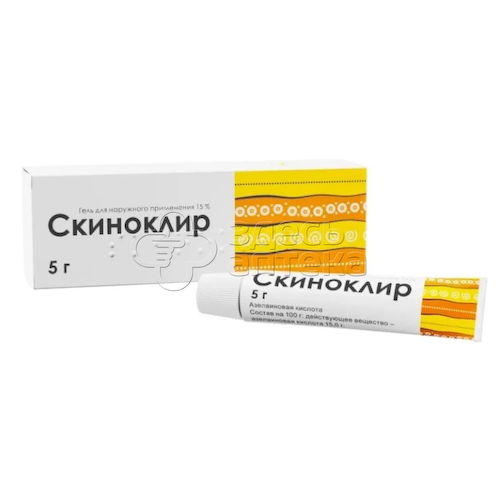 Скиноклир гель наружн. 15% туба 5г #1