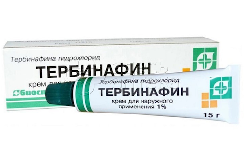 Тербинафин 1% крем для наружного применения туба, 15г #1