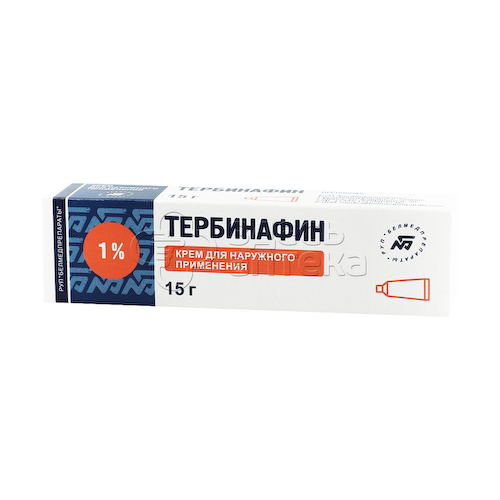 Тербинафин крем 1% 15г #1