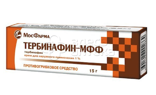Тербинафин-МФФ крем 1% для наружного применения туба, 15г #1