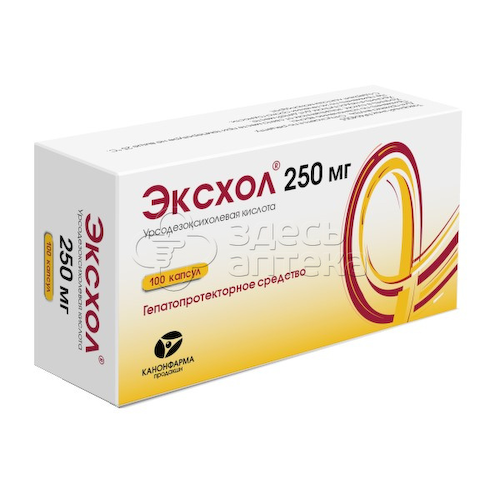 Эксхол капс 250мг N100 #1
