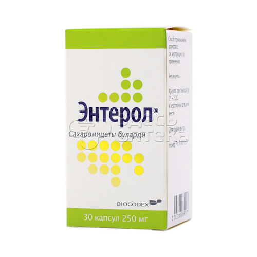 Энтерол 250мг, 30 капсул #1