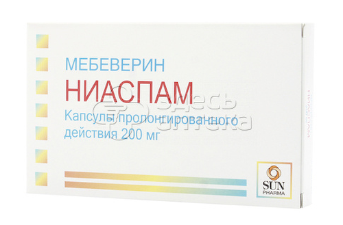 Ниаспам капс пролонгир действ 200мг N30 #1