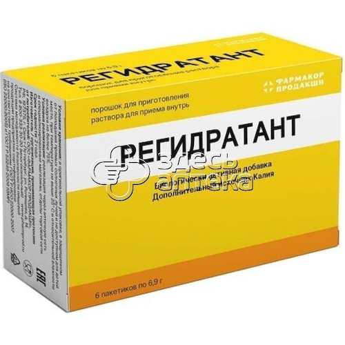 Регидратант порошок для приготовления раствора для приема внутрь 6,9 г, 6 шт #1