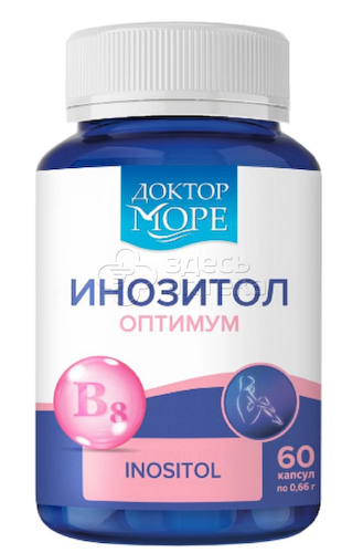 Доктор Море Инозитол Оптимум, твердые желатиновые капсулы, 660мг, 60шт #1