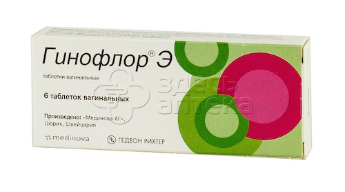 Гинофлор Э табл. вагин N6 #1