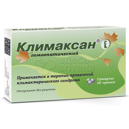 Климаксан гомеопатический гранулы подъязычные пакет, 10г #1