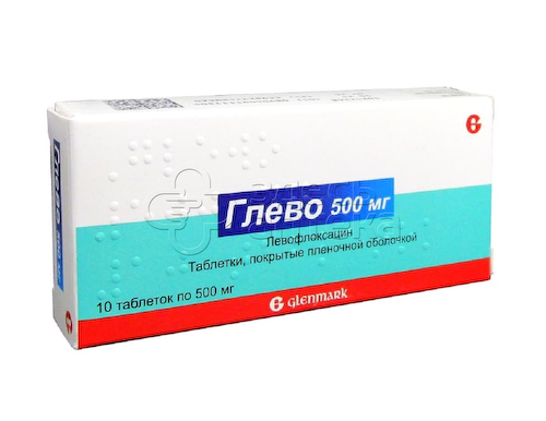 Глево 500 мг покрытые пленочной оболочкой таблетки, 10 шт #1