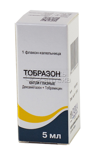 Тобразон капли глазн фл с капел 5мл #1