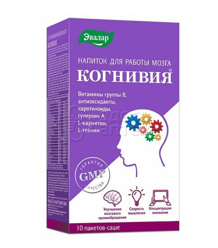 Эвалар когнивия порошок 14,5г пакеты-саше, 10 шт #1