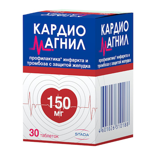 Кардиомагнил табл. 150мг + 30,39мг N30 #1