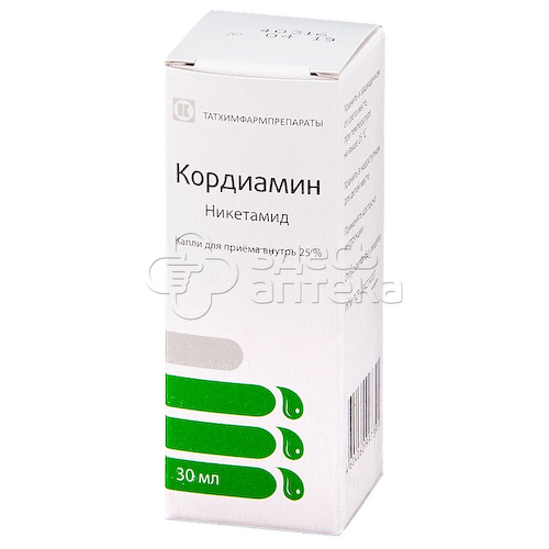 Кордиамин капли 25% фл 30мл #1