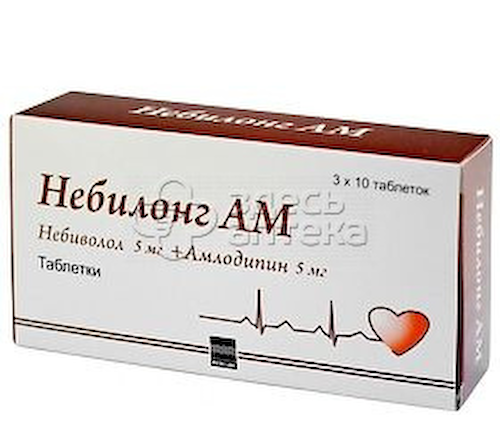 Небилонг АМ табл. 5мг+5мг N30 #1