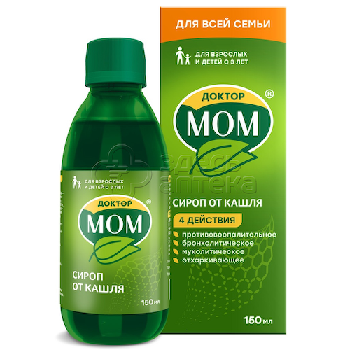 Доктор Мом сироп флакон, 150 мл #1