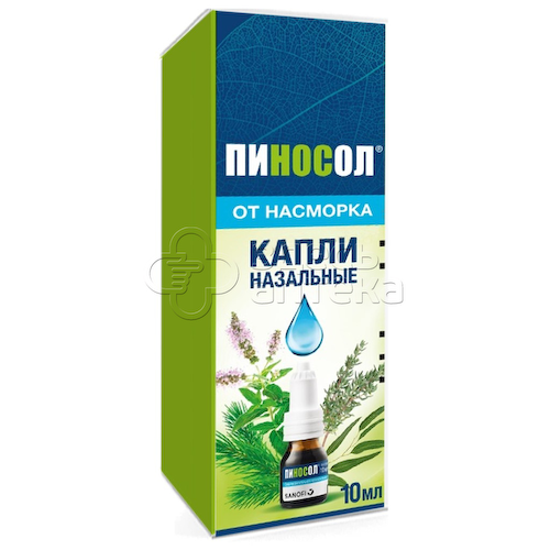 Пиносол капли назальные флакон-капельница 10мл #1