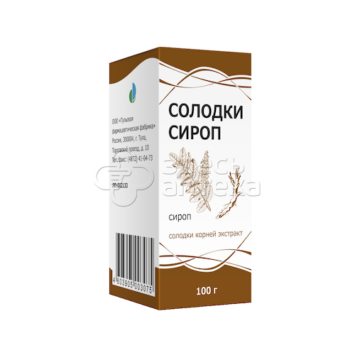 Солодки сироп фл, 100г (ТФФ) #1