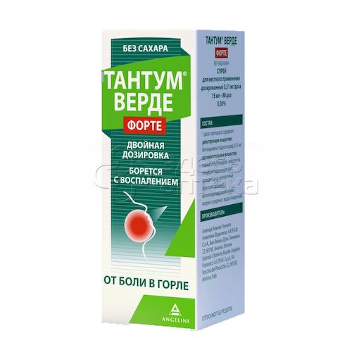 Тантум верде форте спрей для местного применения, 15мл #1