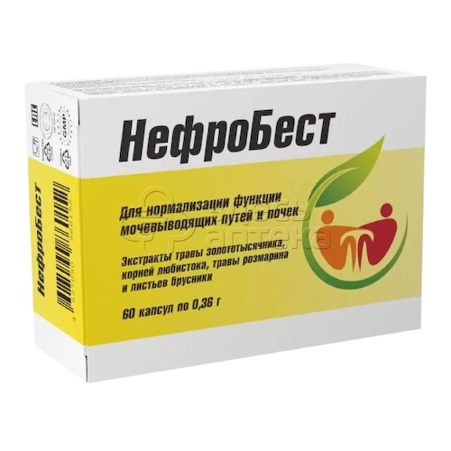 Нефробест капс, 60 шт #1