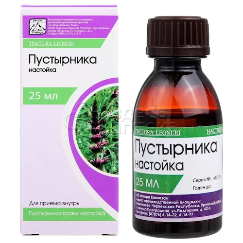 Пустырника настойка флак, 25мл #1
