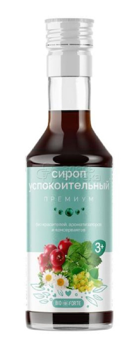 Сироп успокоительный премиум BioForte бутыль, 250 мл #1