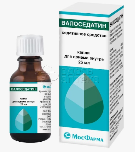 Валоседатин капли для внутреннего применения флакон, 25 мл #1
