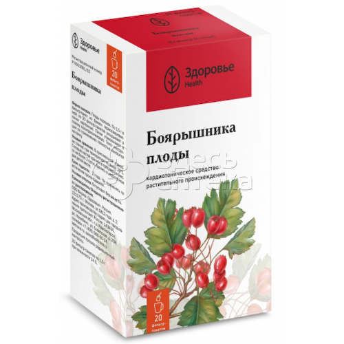 Боярышник плоды ф/п 1,5г N20 #1