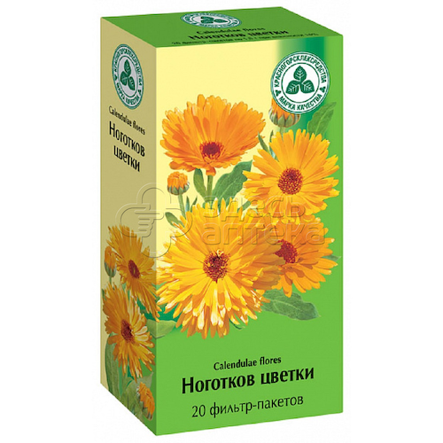 Ноготков цветки пачка, 50г #1