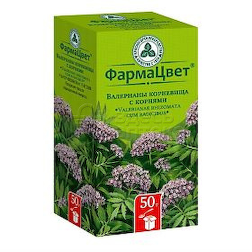Валериана корневища с корнями 50 г #1