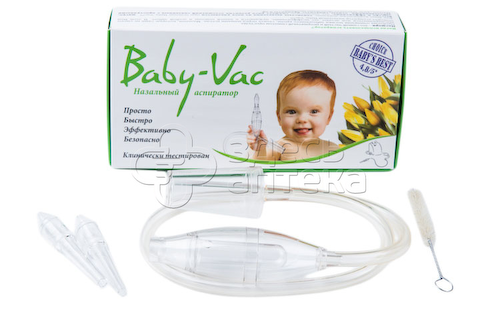Аспиратор назальный baby-vac детский #1
