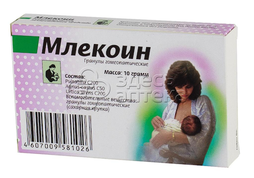 Млекоин гранулы гомеопатические пакетик, 10г #1