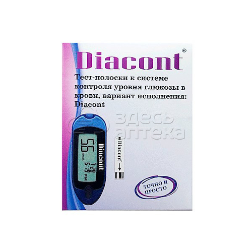 Тест-полоски Диаконт N50 #1