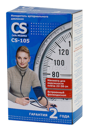 Механический тонометр, встроенный фонендоскоп CS Medica CS 105 #1