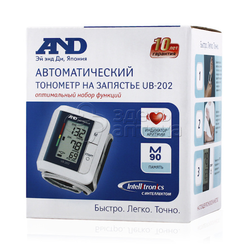 Тонометр UВ-202 AND автомат на запястье #1