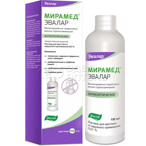 Мирамед Эвалар 0,01% раствор для местного и наружного применения флакон, 150 мл #1