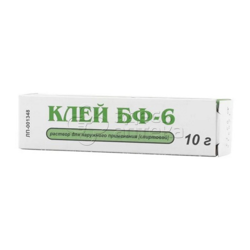 Клей для обработки микротравм (БФ-6) раствор для наружного применения спиртовой 10г флакон #1