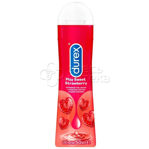 Гель-смазка лубрикант Durex play Strawberry 50мл #1